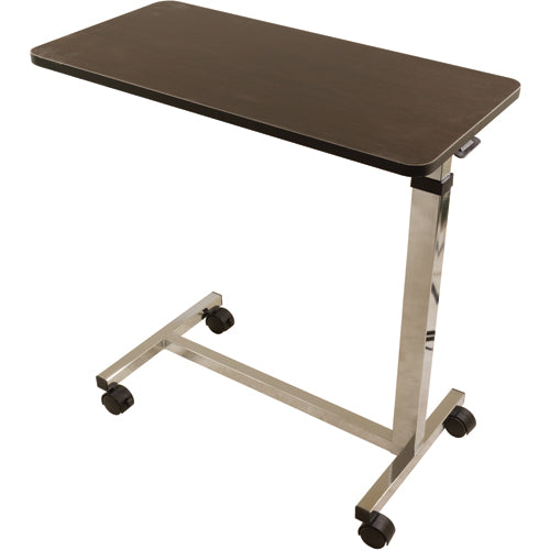 Overbed Table Non-Tilt w/Chrome Finish (30 x15 ) (Overbed Tables) - Img 1