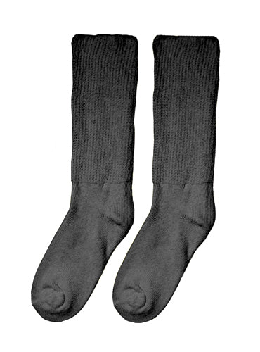 Diabetic Socks - Large (10-13) (pair) Black (Diabetic Socks) - Img 1