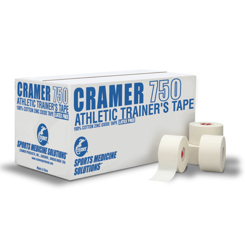 Athletic Tape Cramer 750 White 1.5 x15 yd Case/32 (Athletic Sports Tape/Kinesio) - Img 1