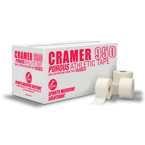 Athletic Tape Cramer 950 Porous  1  x 15 yd Case/48 (Athletic Sports Tape/Kinesio) - Img 1