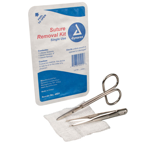 Suture Removal Kit- Sterile - Bx/10 Kits (Suture Removal Kits) - Img 1