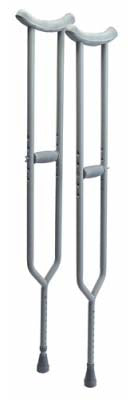 Bariatric Crutches (pr) Tall Steel (GF) (Bariatric Crutches) - Img 1