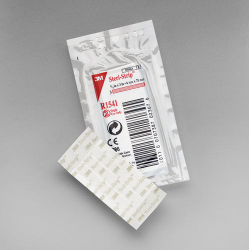 Steri-Strip Skin Closure Bx/50 1/4  X 3   3 Strips/Sheet (Skin Closure Strips) - Img 1