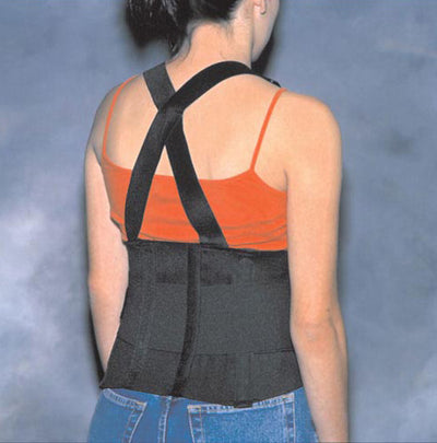 Back Support Industrial W/ Suspenders Small 28-32 (Back Supports & Braces) - Img 1