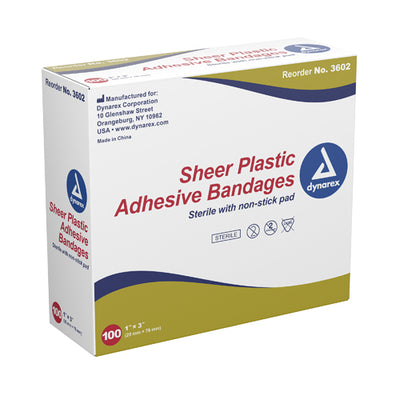 Adhesive Bandages Sterile Spots  7/8  Dia.  Bx/100 (Generic Gauze Sponge&Bandages) - Img 1