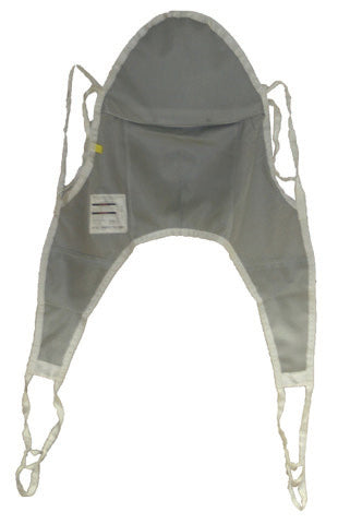 Nylon Mesh Patient Sling w/ Head Support Small (Patient Lifters, Slings, Parts) - Img 1