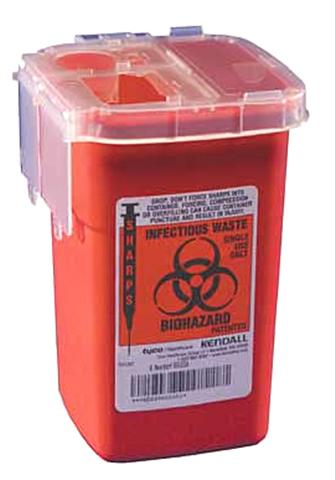 Sharps 1Qt (Phlebotomy Cont) (Sharps-A-Gator Disposal System) - Img 1