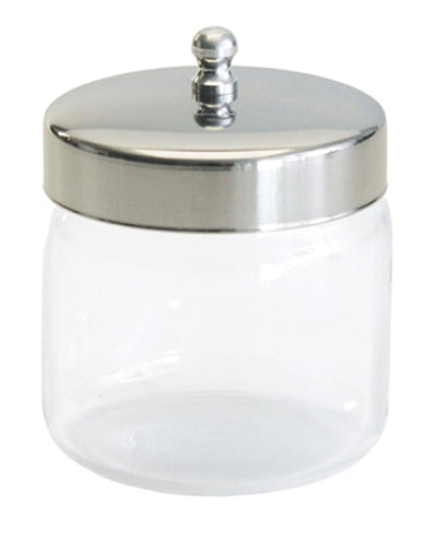 Dressing Jars 3  x 3  12/Case Glass (Sundry Jars & Dispensers) - Img 1