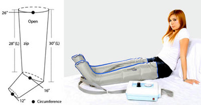 Lymphedema Garment Full-Leg Single  30   Large (Lymphadema Pump & Garments) - Img 1