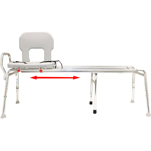 Toilet-to-Tub Sliding Transfer Bench  XX Long (Transfer Benches) - Img 1