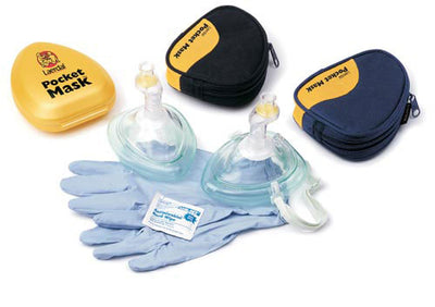 Laerdal Pocket Mask W/ One Way Valve & Filter (w/o O2 Inlet) (CPR Masks & Accessories) - Img 1
