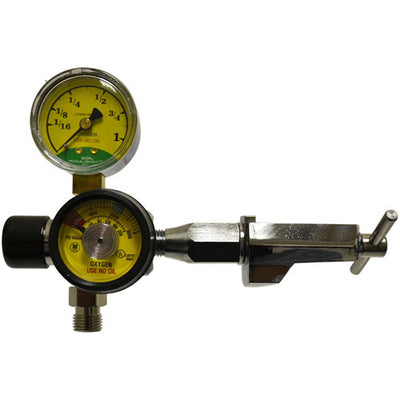 Oxygen Regulator  1/16 - 1 LPM CGA-870 Yoke (Oxygen Regulators) - Img 1