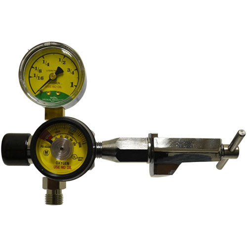 Oxygen Regulator  1/16 - 1 LPM CGA-870 Yoke (Oxygen Regulators) - Img 1