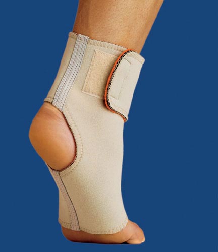 Thermoskin Ankle Wrap Large Beige (Ankle Braces & Supports) - Img 1