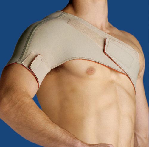 Thermoskin Sports Shoulder Univ Fit-Beige  Medium (Shoulder Immobilizers/Supports) - Img 1