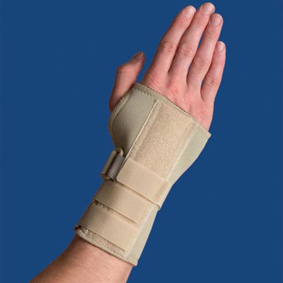 Thermoskin Carpal Tunnel Brace With Dorsal Stay  Large Left (Wrist Braces & Supports) - Img 1