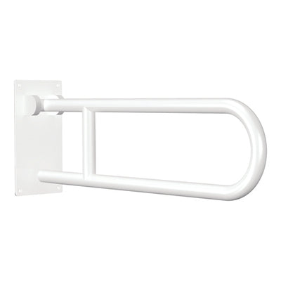 Flip-Up Grab Bar  White Powder Coat  Standard (Stand-Up Assists) - Img 1