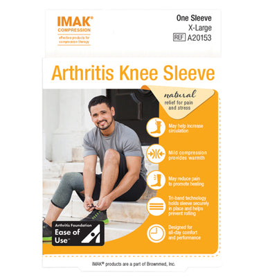 Arthritis Knee Sleeve  Large by IMAK (Knee Supports &Braces) - Img 3