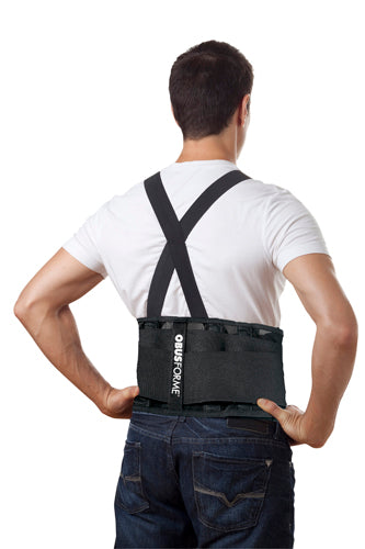 Back Belt-Unisex Small/Medium Black  Obusforme (Back Supports & Braces) - Img 6