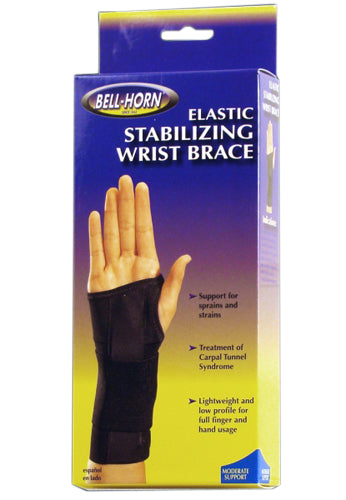 Elastic Stablilzing Wrist Brace  Right  X-Small 4.5-5.5 (Wrist Braces & Supports) - Img 1