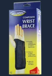Composite Wrist Brace  Left X-Large  Wrist Circum: 8ö -9ö (Wrist Braces & Supports) - Img 1