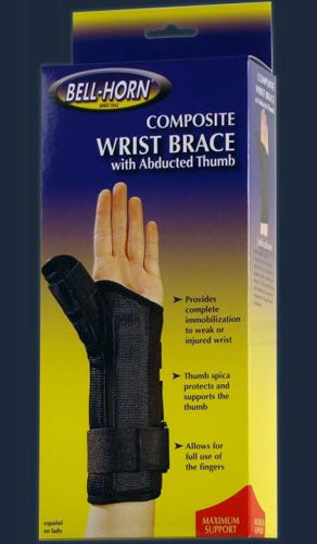 Composite Wrist Brace with Abducted Thumb  Small  Right (Wrist Braces & Supports) - Img 1