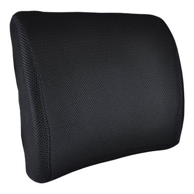 Lumbar Cushion w/Straps  Black Memory Foam - Blue Jay (Lumbar Cushions) - Img 1