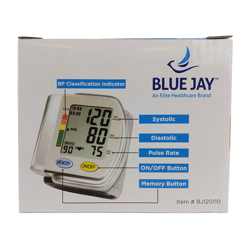 Wrist Blood Pressure Unit Blue Jay Brand (Wrist Digital Blood Pressure) - Img 8