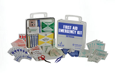 First Aid Kit  50 Person in a Poly Case