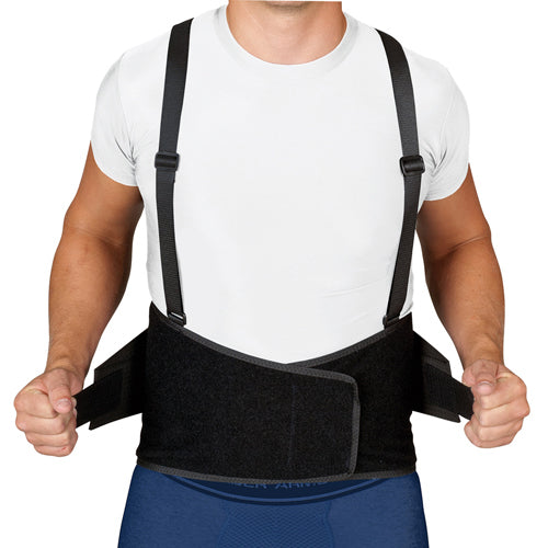 Blue Jay Industrial Back Suppt w/Suspenders  Black  X-Large (Back Supports & Braces) - Img 1