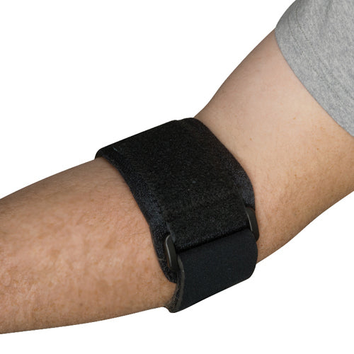 Blue Jay Tennis & Golf Elbow Strap Universal  Black (Golf-Tennis/ Elbow Supports) - Img 1