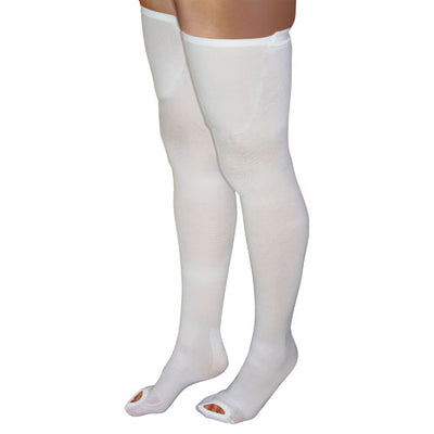 Anti-Embolism Stockings Lg/Reg 15-20mmHg Thigh Hi  Insp. Toe (Anti-Em Stockings) - Img 1