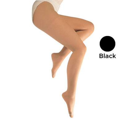 Ladies' Sheer Firm Spt  X-Tall 20-30mmHg  Panty Hose  Black (20-30 Pantyhose) - Img 1