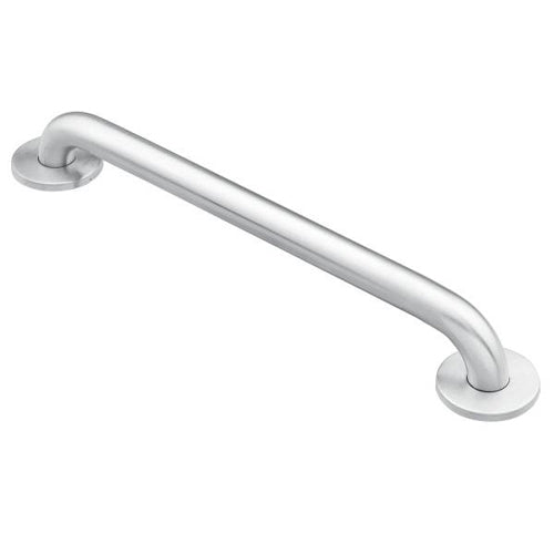 Moen Grab Bar  18  SecureMount Stainless Steel  Cnceald Scrws (Grab Bars/Accessories) - Img 1