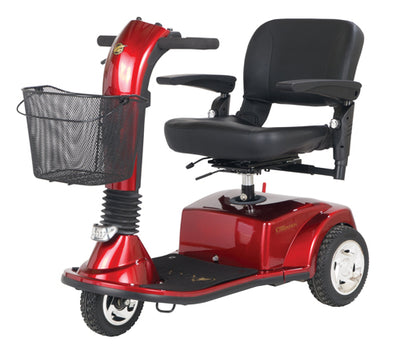 CompanionTM II 3-Wheel Elec Scooter Vermillion Red Full-Sz (Scooters/Parts) - Img 1