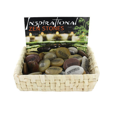 Inspirational Zen Stones Countertop Display  Pk/36 (Ergonomic Products) - Img 1