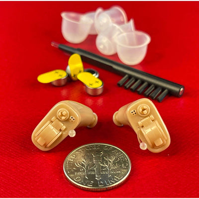 MicroFit Mirage™ Hearing Aids (Pair) 👂- Invisible, Powerful💥, Comfortable, & Affordable