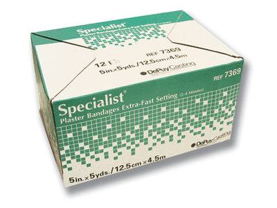 Specialist Plaster Bandages Fast Setting 2 x3yds Bx/12 (Plaster Bandages) - Img 1