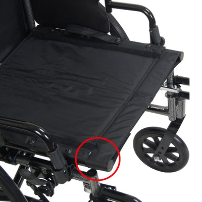 K3 Wheelchair Ltwt 16  w/DDA & ELR's  Cruiser III (Wheelchairs - Lightweight K3/4) - Img 3