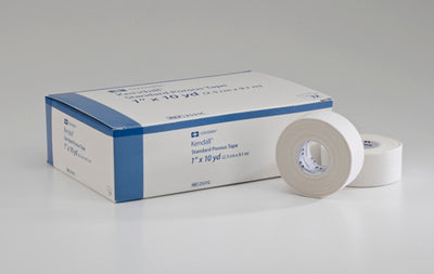 Curity Standard Porous Tape 1  X 10 Yards Bx/12 (Covidien/Kendall Tapes) - Img 1