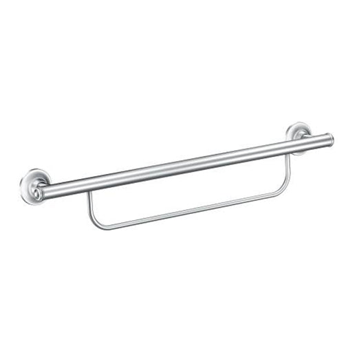 Integrated 24  Grab Bar w/Towel Bar-Chrome (Moen) (Grab Bars/Accessories) - Img 1