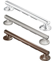 Moen Elegance Grab Bar  24  Chrome w/Grip Pads (Grab Bars/Accessories) - Img 1