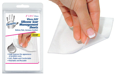 Adhesive Silicone Gel Scar Sheets (pk/2) (Economical Dressing) - Img 1