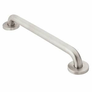 Moen Grab Bar  18  SecureMount Peened  Concealed Screws (Grab Bars/Accessories) - Img 1