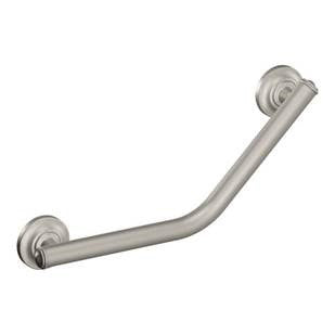 Moen Angled Grab Bar 16  Brushed Nickel (Grab Bars/Accessories) - Img 1