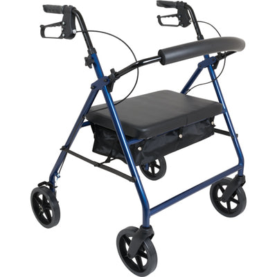 Bariatric Rollator w/ 8 wheels Blue (Rollators) - Img 1