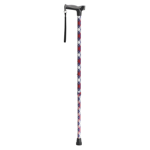 Comfort Grip Cane  Patriotic Fashion Cane - Patriotic USA (Canes - Aluminum) - Img 1