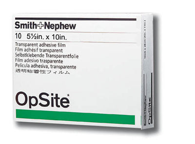 Opsite 5.5x4in Transparent Film Dressing  Bx/10 (Smith & Nephew Dressings) - Img 1