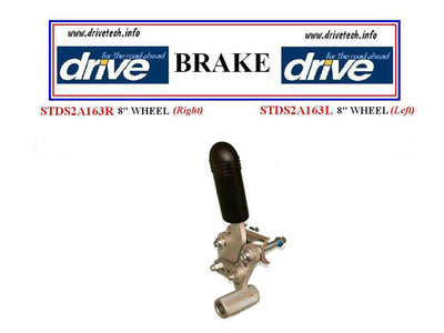 Brake  Right 8  Wheel for Pollywog  1 each (Wheelchair - Accessories/Parts) - Img 1