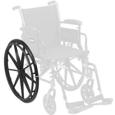 Wheel Assembly for Cruiser III Rear (each) (Wheelchairs - Lightweight K3/4) - Img 1